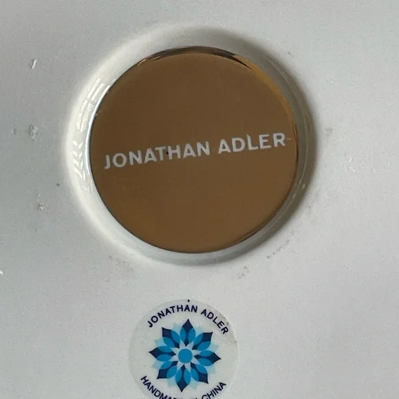 Jonathan Adler Passover Futura Seder Plate with Real Gold Accents